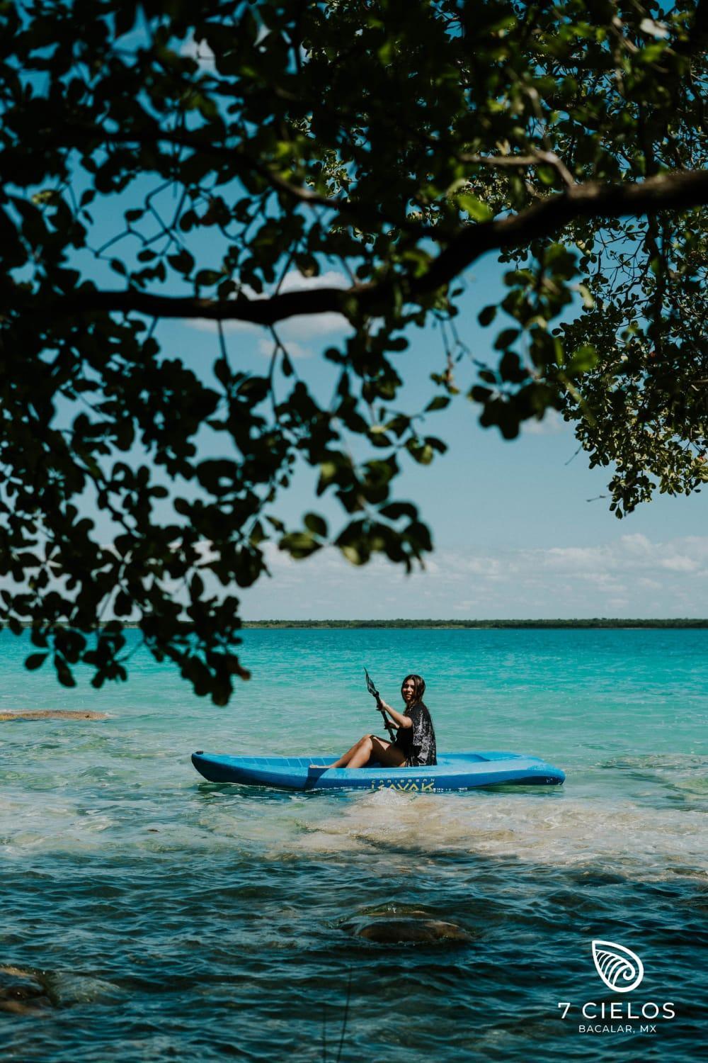 7 Cielos Bacalar. エクステリア 写真