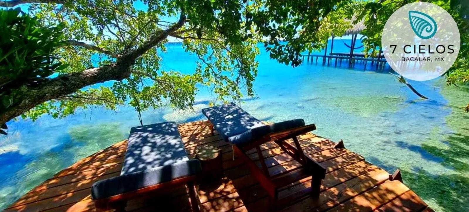 7 Cielos Bacalar. エクステリア 写真