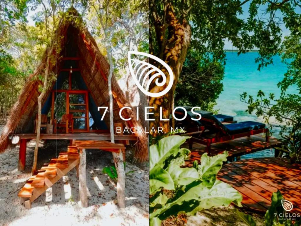 7 Cielos Bacalar. エクステリア 写真