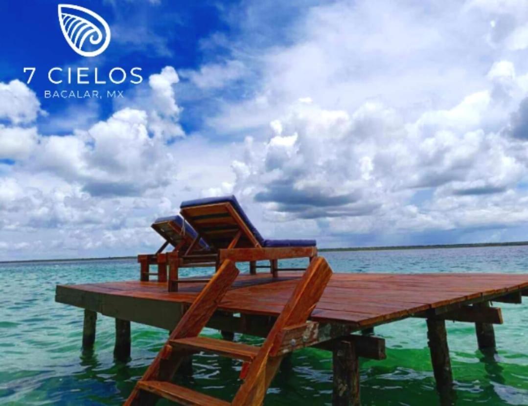 7 Cielos Bacalar. エクステリア 写真