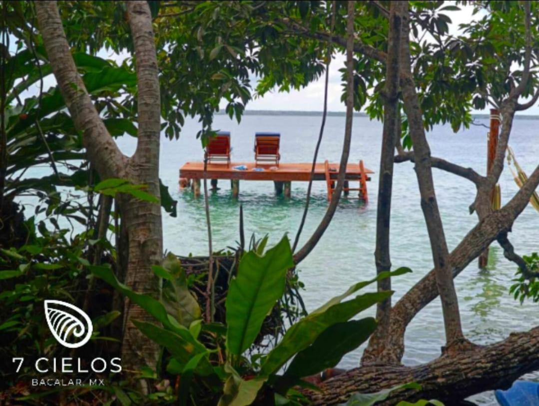 7 Cielos Bacalar. エクステリア 写真